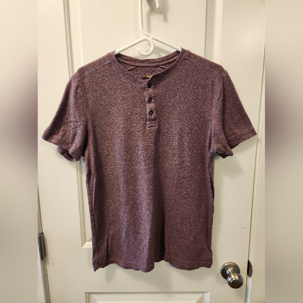 Apt 9 Mens 3 Button Premier Flex medium Burgundy